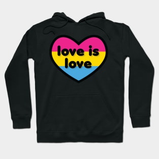 Love is love [Pansexual] Hoodie